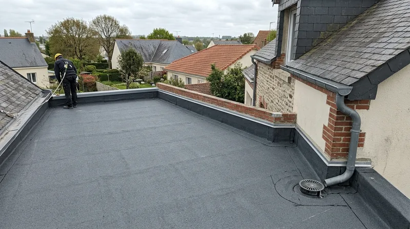 Étanchéité toiture-terrasse Rezé